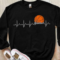 Heartbeat Lifeline Basketball Shirts