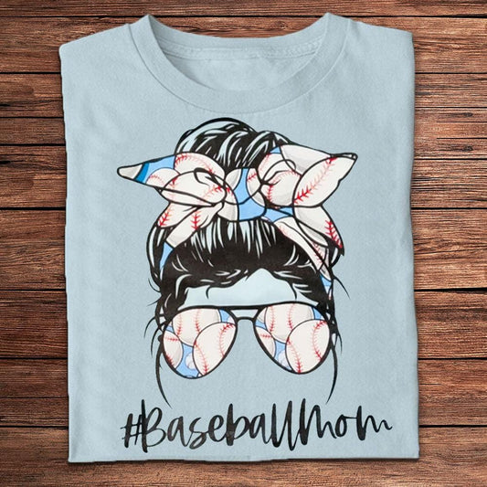 Camisetas de mamá de béisbol