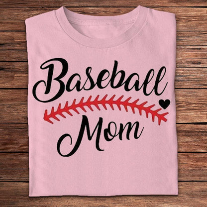 Camisetas de mamá de béisbol