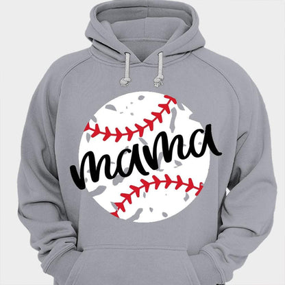 Camisetas de mamá beisbolista