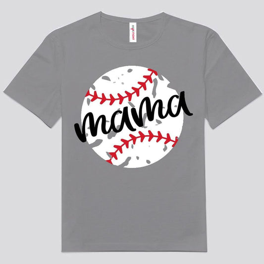 Camisetas de mamá beisbolista
