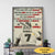 Be Compassionate Be Grateful Be Honest Be Humble Personalized Baseball Poster, Canvas