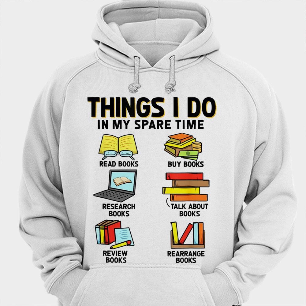 Cosas que hago en mi tiempo libre Libros Camisetas