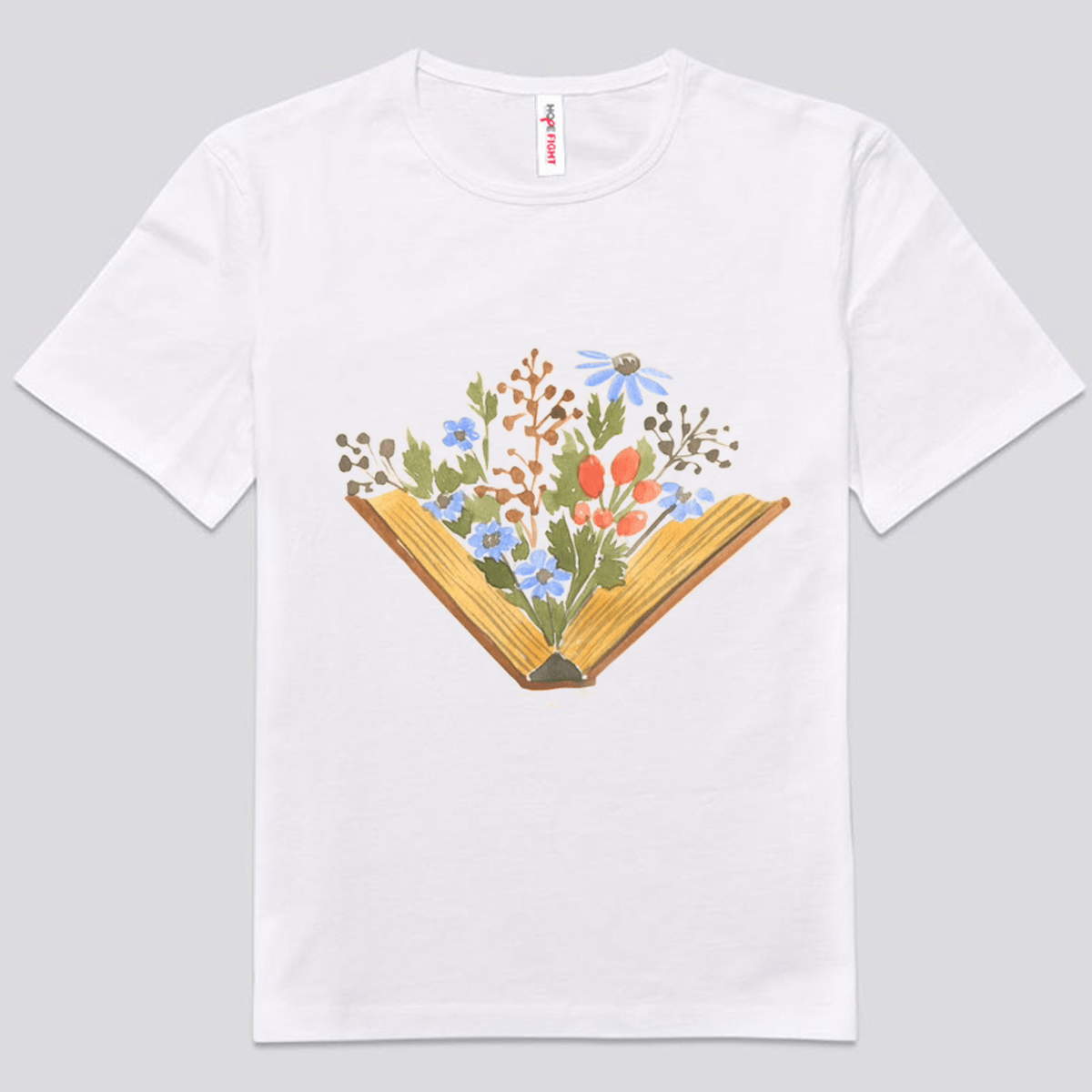 Flowers & Book Lovers Shirts