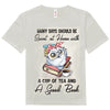 Rainy Days Should Be Spent At Home With A Good Book Owl Shirts