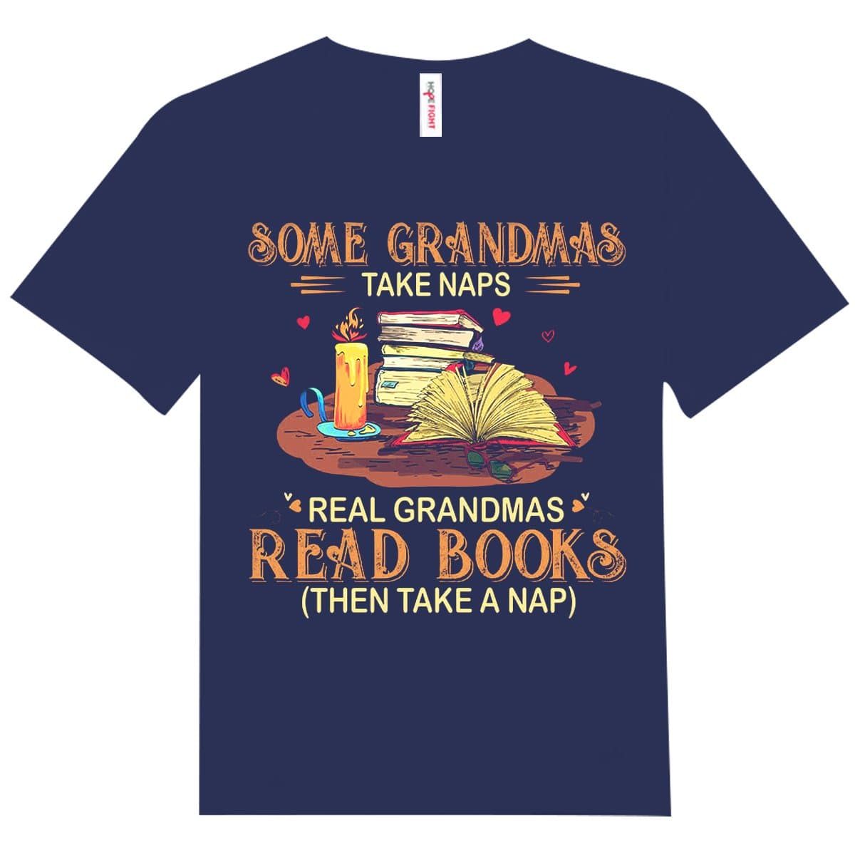 Algunas abuelas toman siestas Las abuelas reales leen libros Camisetas