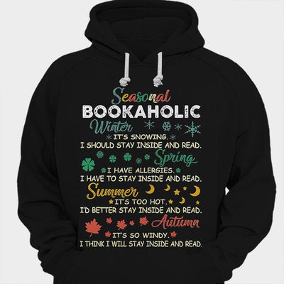 Seasonal Bookaholic Books Shirts