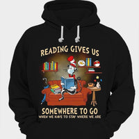 Reading Give Us Somewhere To Go Book Shirts
