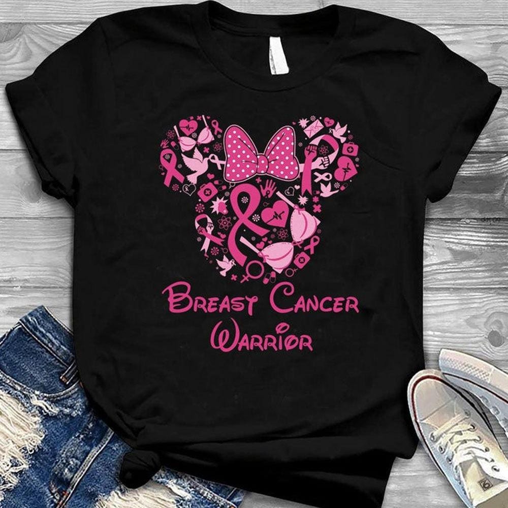 Breast Cancer Warrior Shirt, Pink Ribbon Shirts, Breast Cancer T Shirts