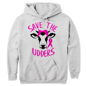 Save The Udders Funny Breast Cancer Sweatshirt, Shirts