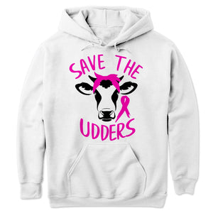 Save The Udders Funny Breast Cancer Sweatshirt, Shirts