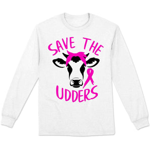 Save The Udders Funny Breast Cancer Hoodie, Shirts