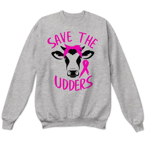 Save The Udders Funny Breast Cancer Hoodie, Shirts