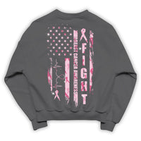 Fight Breast Cancer Flag Shirts