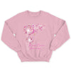 Faith Hope Love With Pink Butterfly Dandelion Breast Cancer Shirts