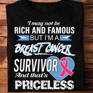 I'm A Breast Cancer Survivor That's Priceless Hoodie, Shirts