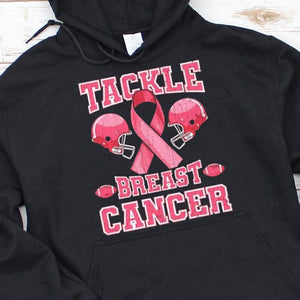 Tackle Breast Cancer With Pink Ribbon, Breast Cancer Shirts