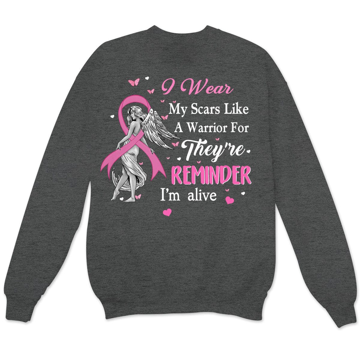 I Wear My Scars Like A Warrior Breast Cancer Shirts