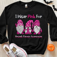 I Wear Pink For Breast Cancer Hoodie, Shirts