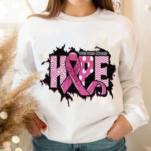 Hope Pink Ribbon Breast Cancer Hoodie, Shirts