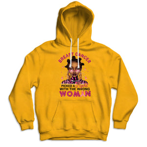 Breast Cancer Picked A Fight With The Wrong Woman Shirts