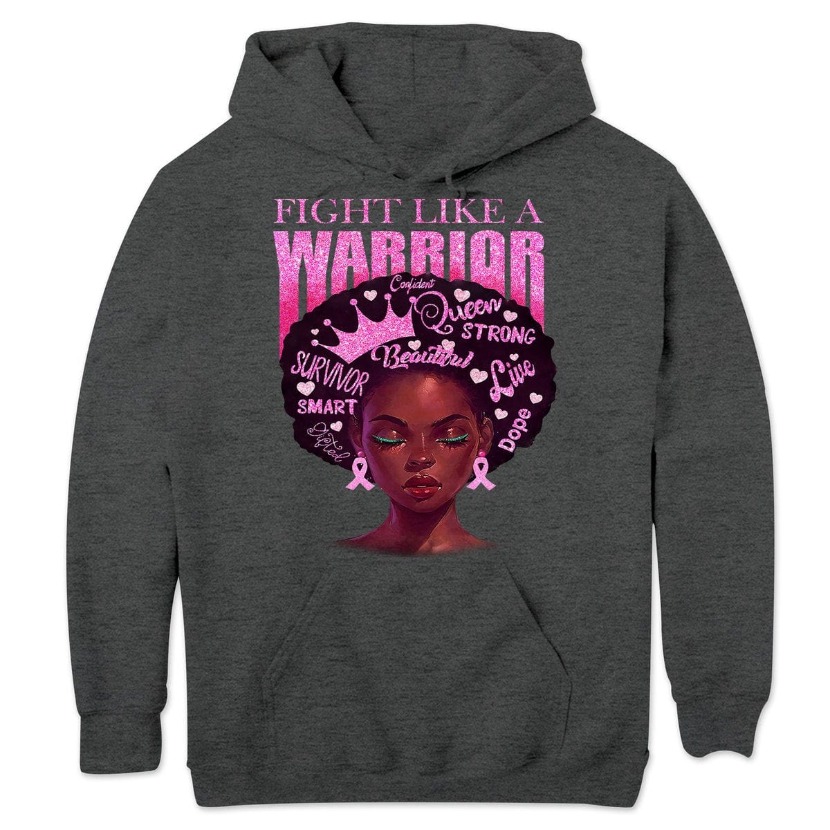 Fight Like A Warrior Breast Cancer Hoodie, Shirt