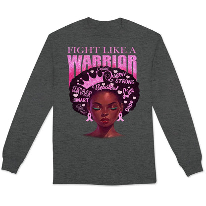 Fight Like A Warrior Breast Cancer Hoodie, Shirt