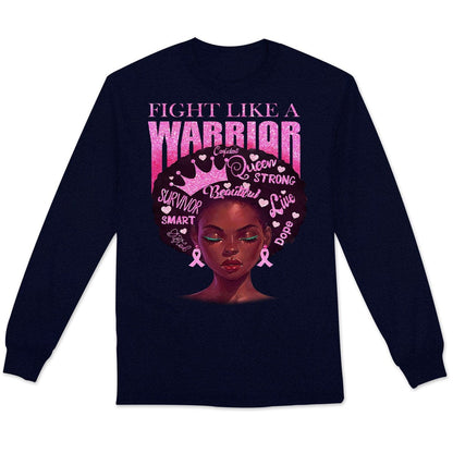 Fight Like A Warrior Breast Cancer Hoodie, Shirt