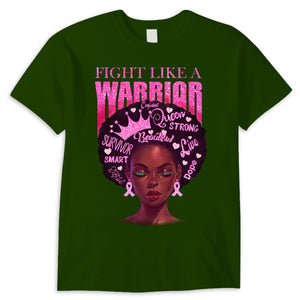 Breast Cancer Shirts Fight Like A Warrior Breast Cancer Awareness Shirt