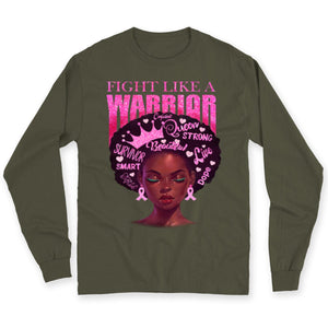 Breast Cancer Shirts Fight Like A Warrior Breast Cancer Awareness Shirt