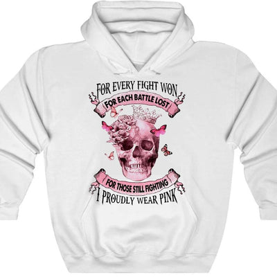 I Proudly Wear Pink, Breast Cancer Hoodie, Shirt