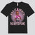 Camiseta de cáncer de mama para mujeres Had It Beat It