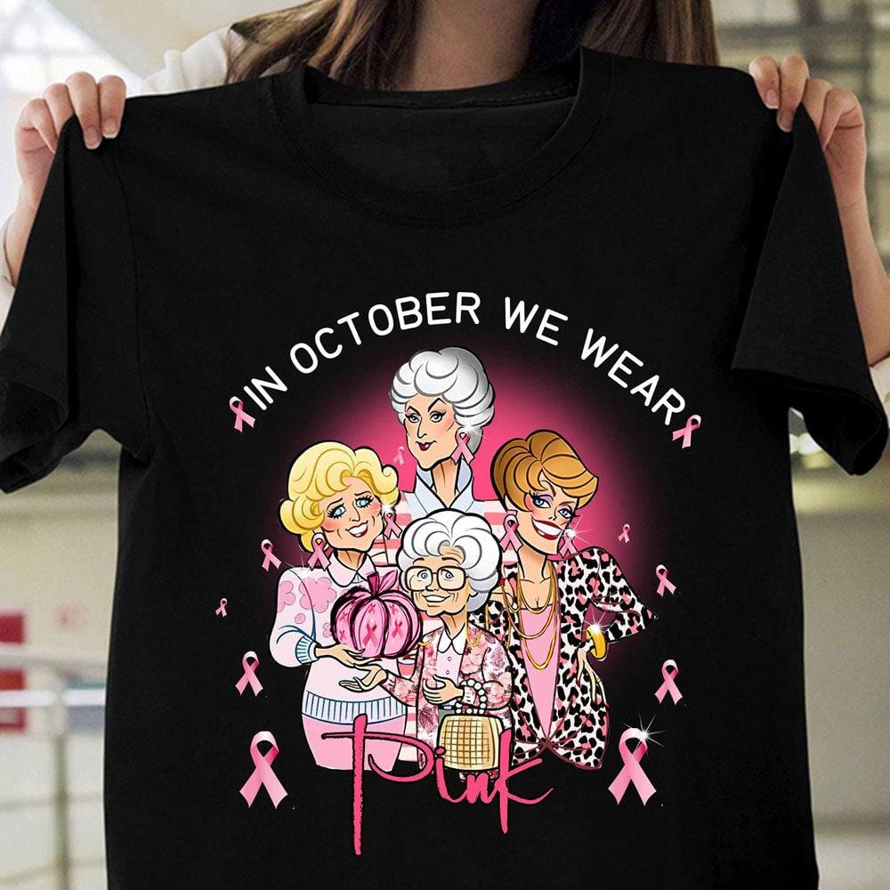 Camisetas contra el cáncer de mama En octubre usamos camisetas de abuela rosa, mes de concientización sobre el cáncer de mama