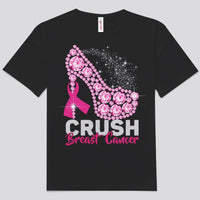 Crush Breast Cancer High Heels Shirts