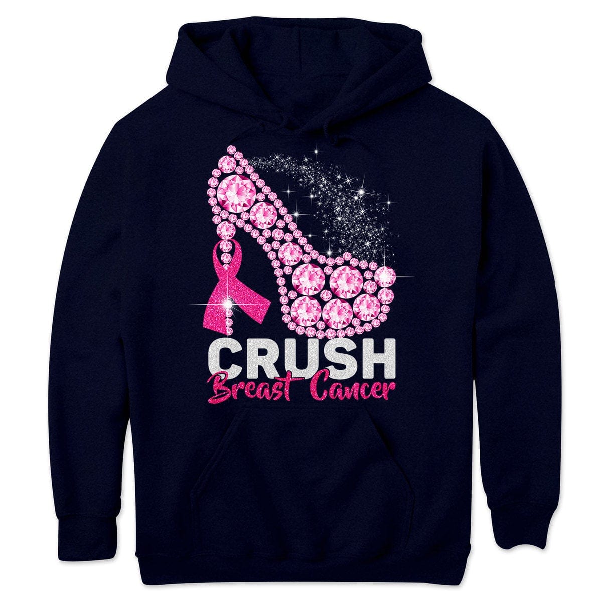 Camisetas de cáncer de mama, Crush con tacones altos, camisetas divertidas de cáncer de mama