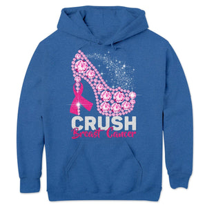 Sudadera con capucha y camiseta Crush With High Heels Cancer de mama