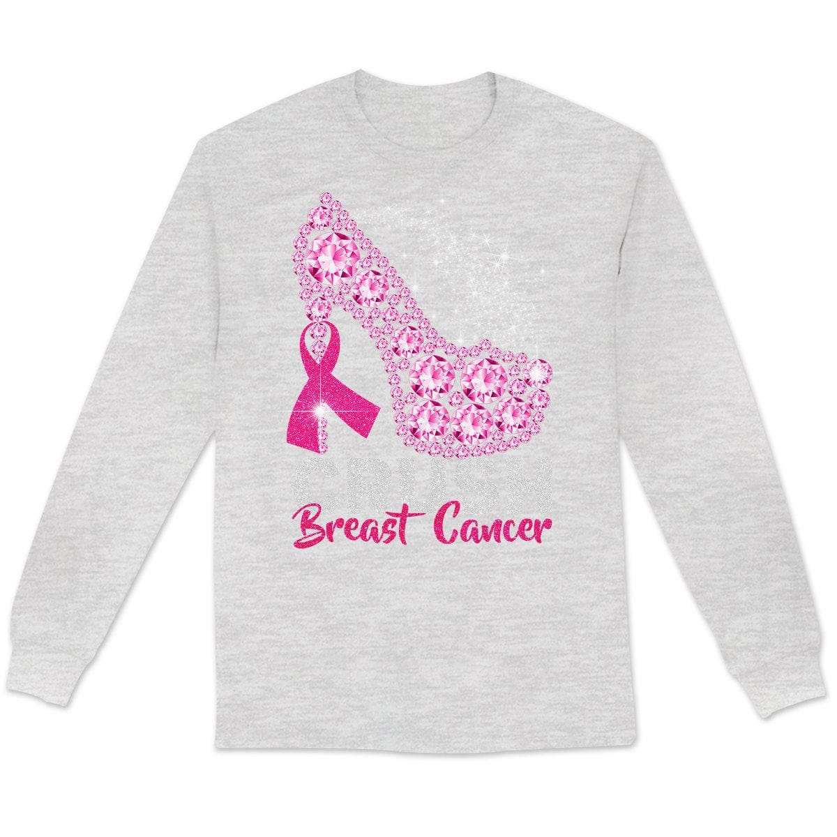 Camisetas de cáncer de mama, Crush con tacones altos, camisetas divertidas de cáncer de mama