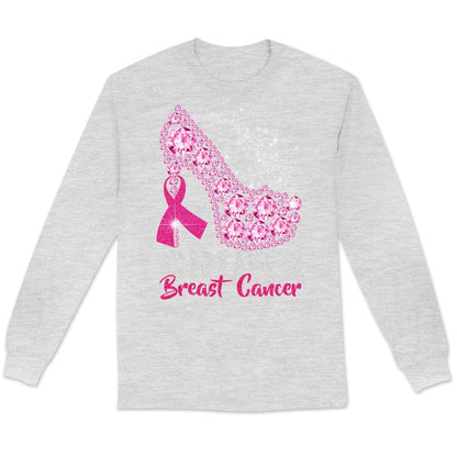 Camisetas de cáncer de mama, Crush con tacones altos, camisetas divertidas de cáncer de mama