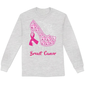 Breast Cancer Shirts, Crush With High Heels, Funny Breast Cancer Shirts