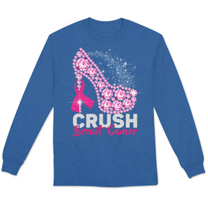 Crush With High Heels Breast Cancer Hoodie, Shirt