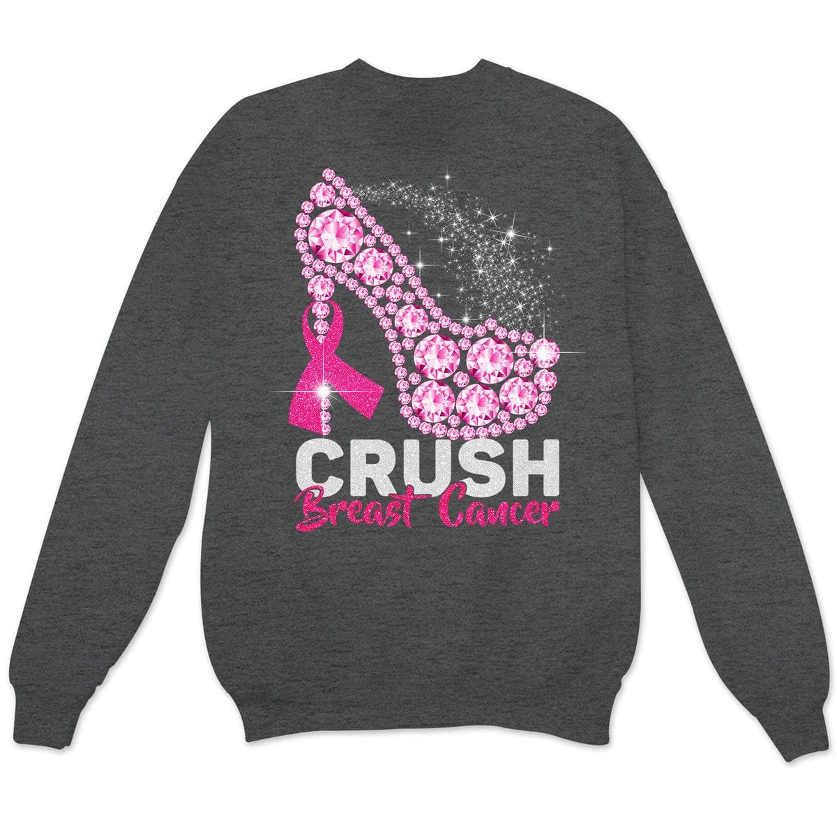 Camisetas de cáncer de mama, Crush con tacones altos, camisetas divertidas de cáncer de mama