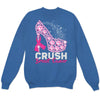 Crush With High Heels Breast Cancer Hoodie, Shirt
