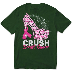 Breast Cancer Shirts, Crush With High Heels, Funny Breast Cancer Shirts