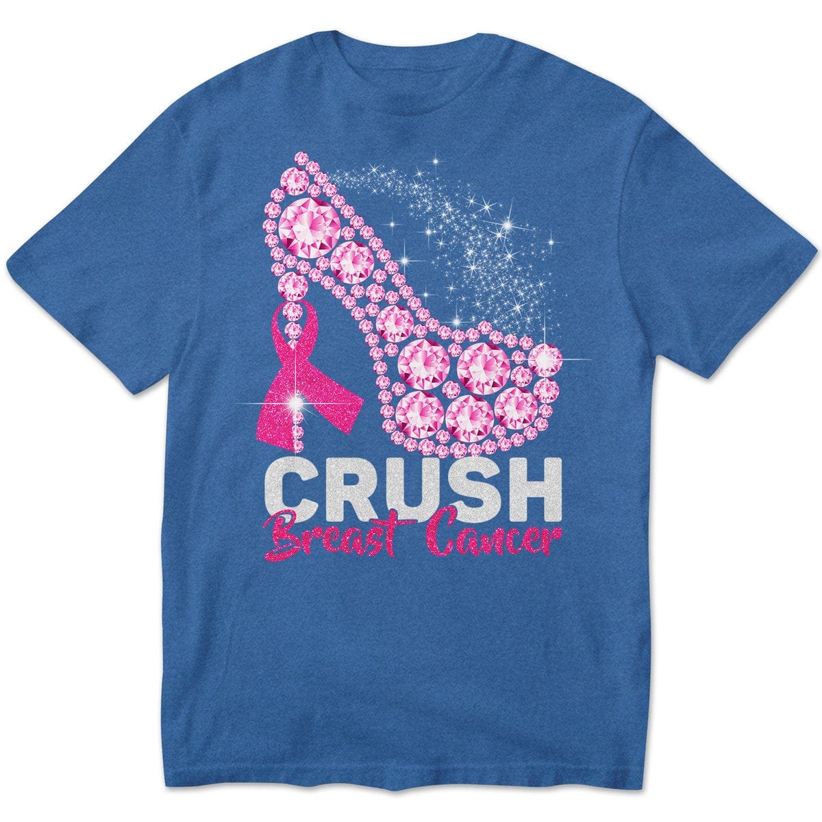 Camisetas de cáncer de mama, Crush con tacones altos, camisetas divertidas de cáncer de mama
