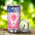 Breast Cancer Tumbler , Ribbon Sunflower Breast Cancer Survivor Tumbler