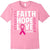 Breast Cancer T Shirts Faith Hope Love courage, Pink Ribbon Shirts