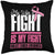 Breast Cancer Pillow My Wife's Fight Is My Fight, Linen Pillow Gift For Men