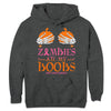 Breast Cancer Shirts Zombies Ate My B00bs, Funny Breast Cancer Shirts