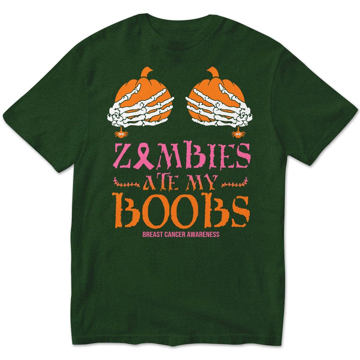 Breast Cancer Shirts Zombies Ate My B00bs, Funny Breast Cancer Shirts