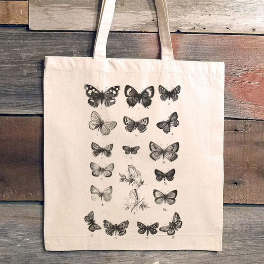 Preciosa bolsa de mano con forma de mariposa